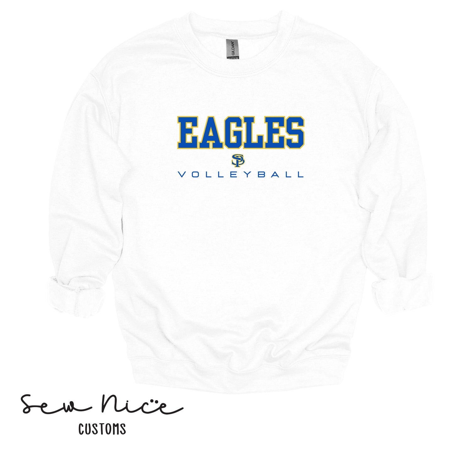 SP Eagles Volleyball Adult/Youth Unisex Crewneck Sweatshirt