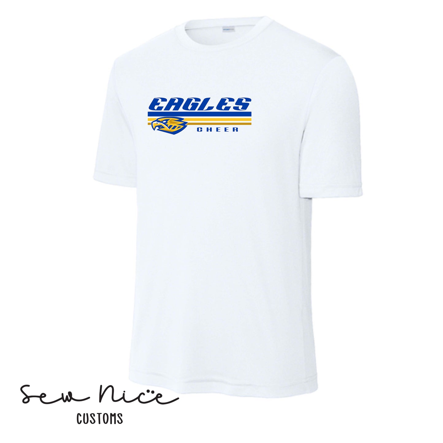SP Eagles Lines Cheer- Unisex Adult/Youth Dri Fit Shirt