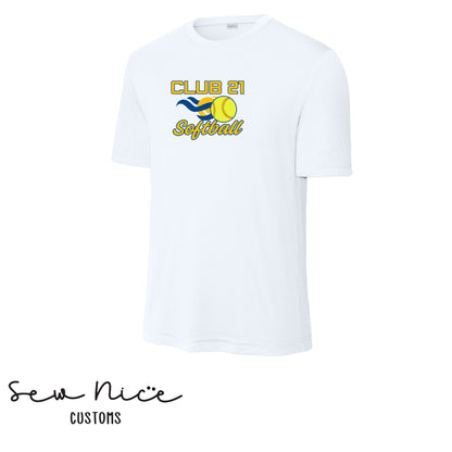 Club 21 Softball- Unisex Adult/Youth Dri Fit Shirt