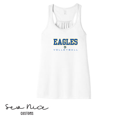 SP Eagles Volleyball Ladies Bella Canvas Flowy Tank