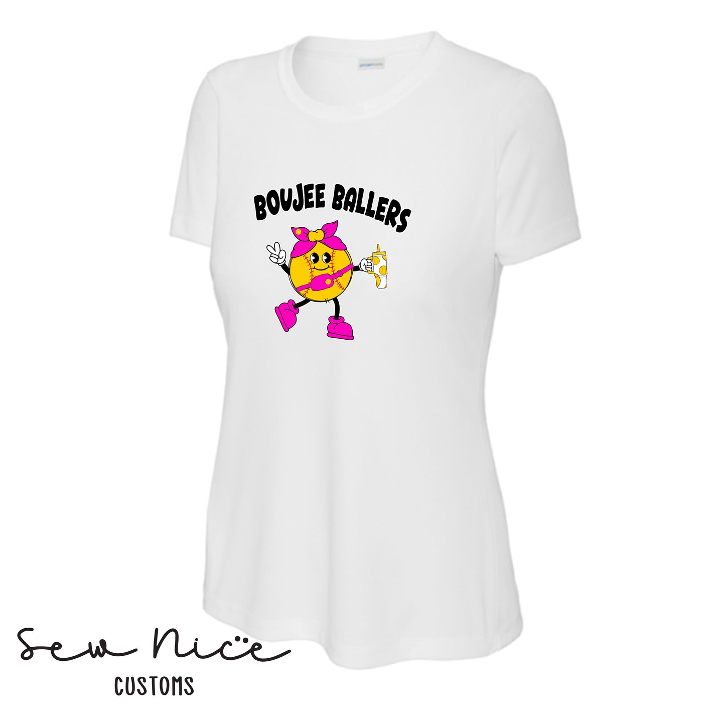 Boujee Ballers- Ladies Dri Fit Shirt