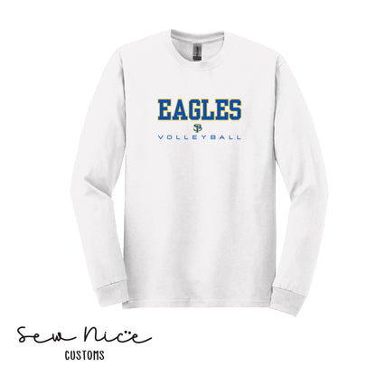 SP Eagles Volleyball Adult/Youth Unisex Long Sleeve Shirt