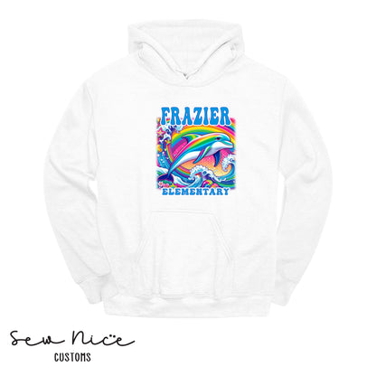 Frazier- LISA FRANK Design- Unisex Adult/Youth Hoodie