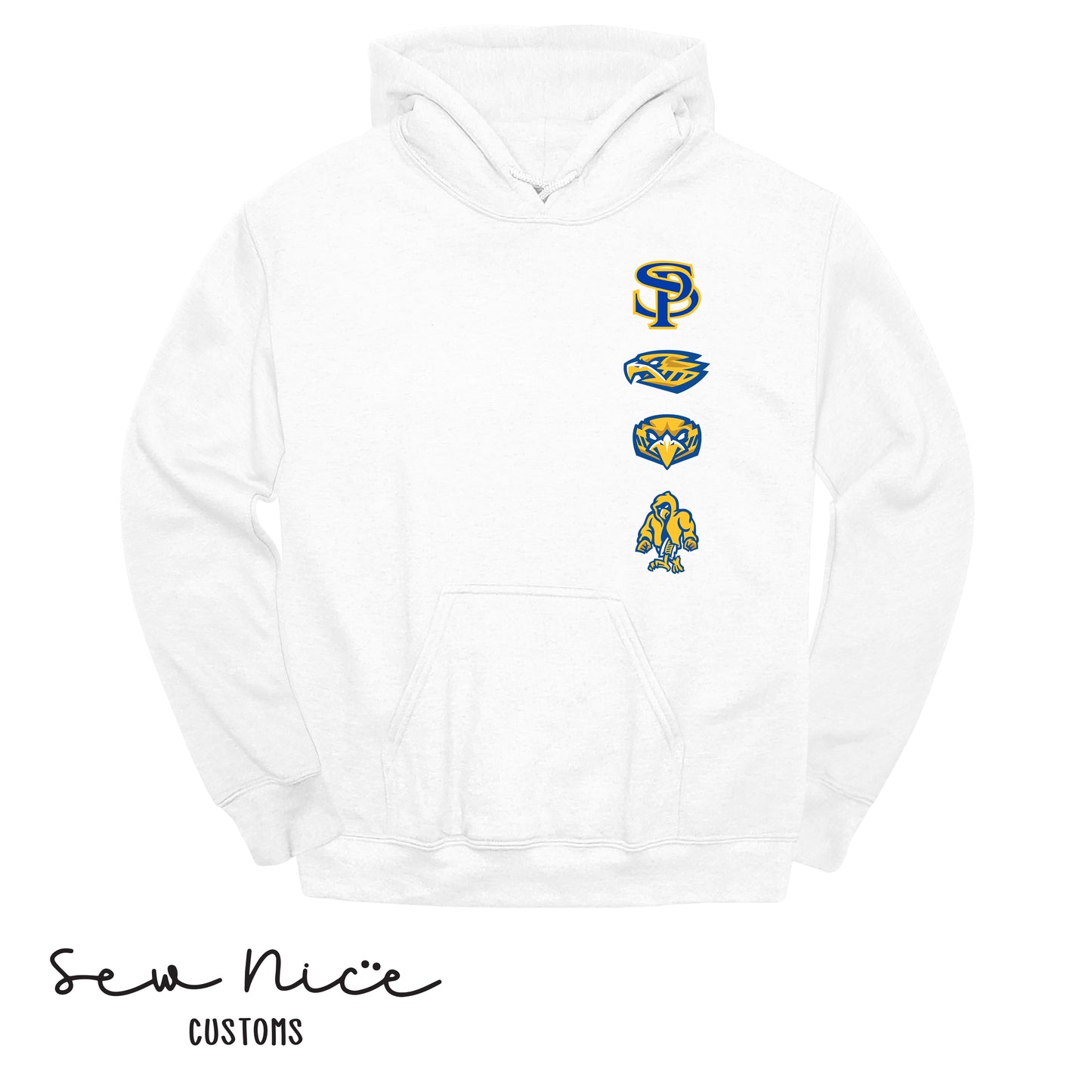 SP Row Log0- Unisex Adult/Youth Hoodie