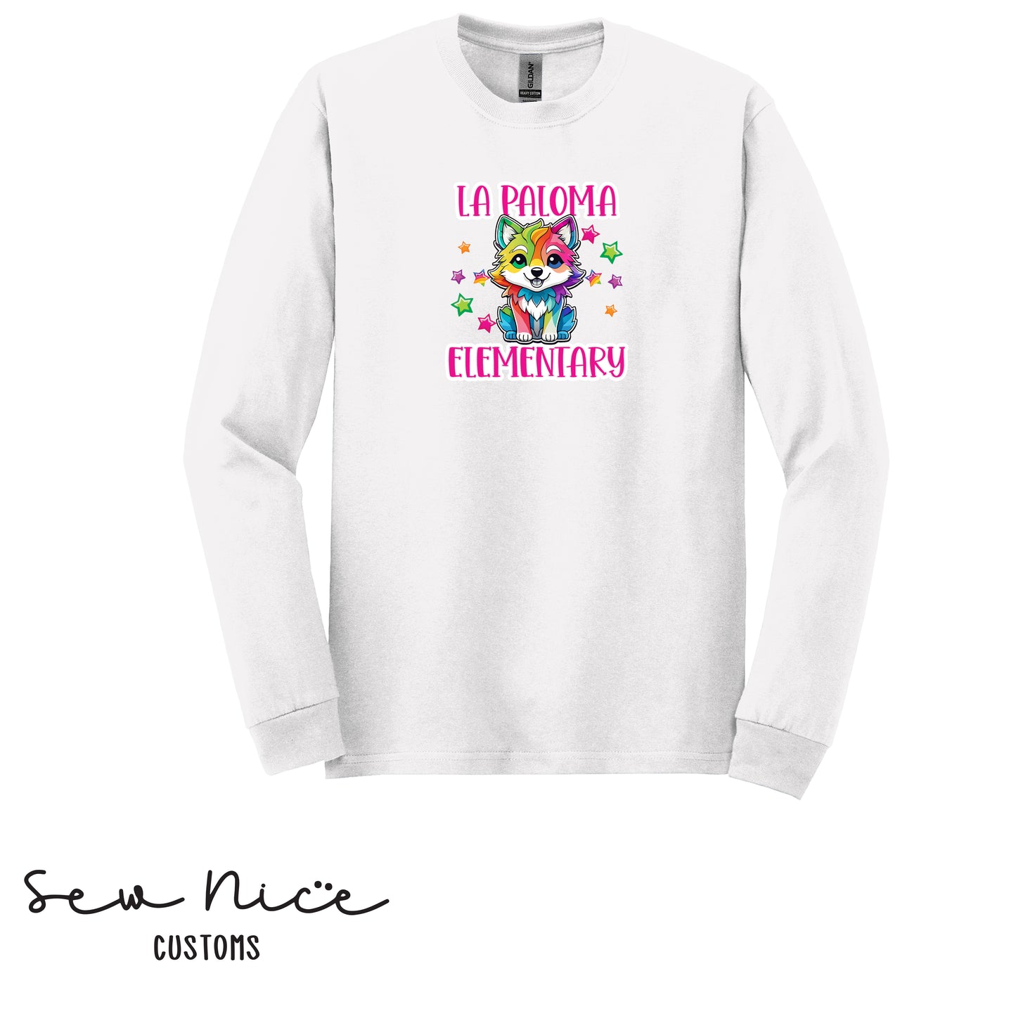 La Paloma LISA FRANK- Unisex Adult/Youth Long Sleeve Shirt