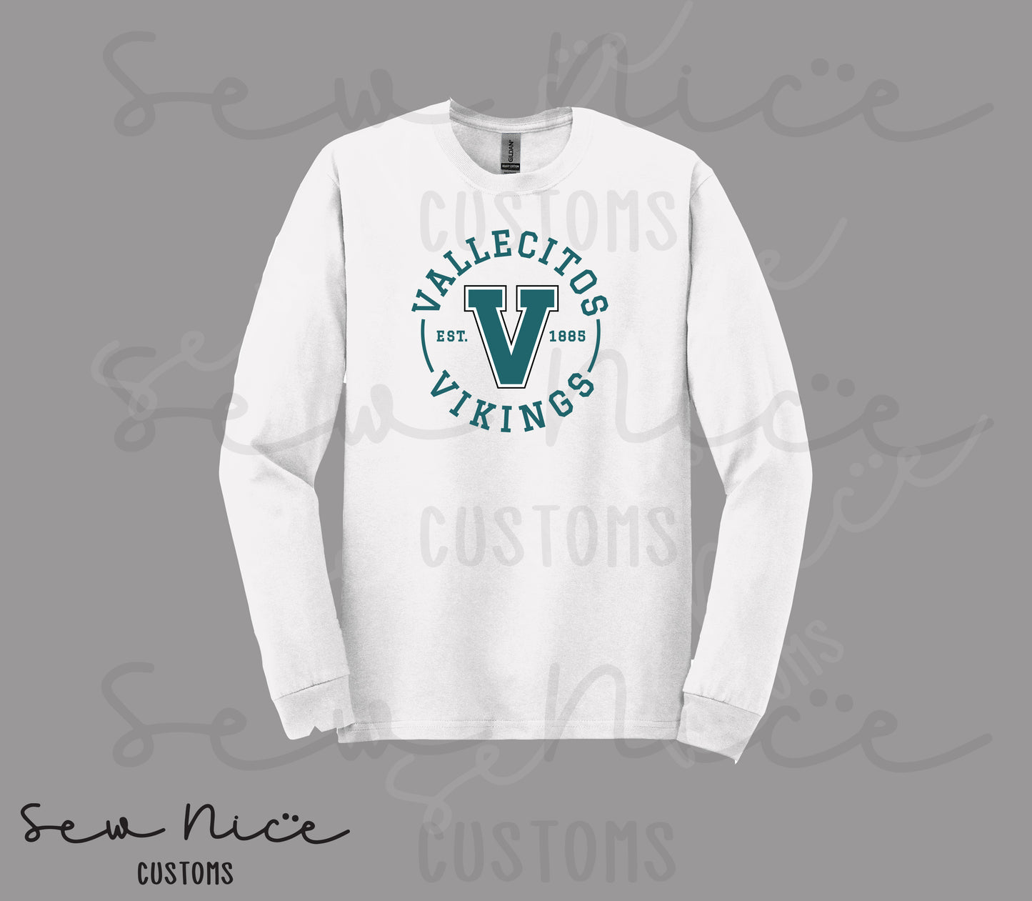 Vallecitos V-Logo- Unisex Long Sleeve Shirt