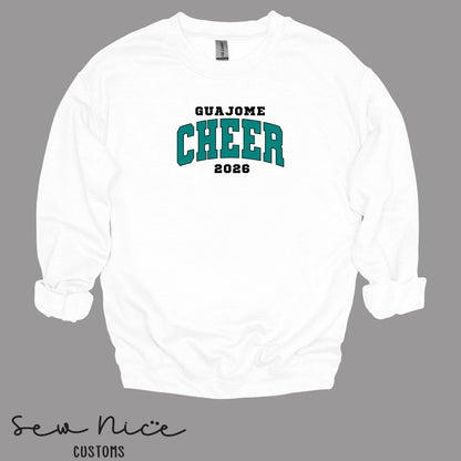 Guajome CHEER 2026- Unisex Adult/Youth Crewneck Sweatshirt