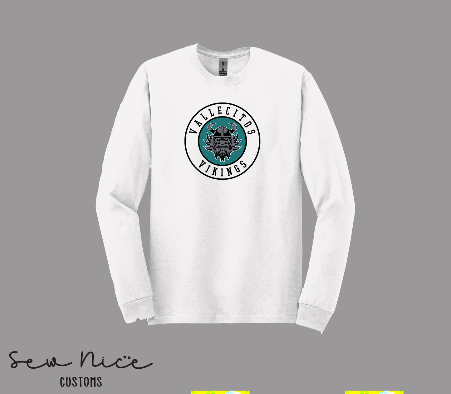 Vallecitos Logo-Unisex Adult/Youth Long Sleeve Shirt