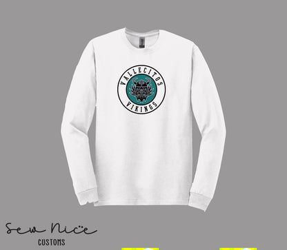 Vallecitos Logo-Unisex Adult/Youth Long Sleeve Shirt