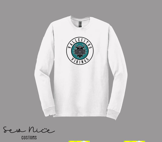 Vallecitos Logo-Unisex Adult/Youth Long Sleeve Shirt