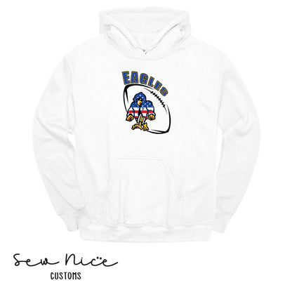 SP Eagles American Flag Robe- Unisex Adult/Youth Hoodie