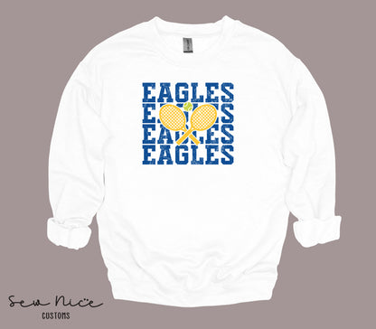 SP Eagles Stacked- Unisex Adult/Youth Crewneck Sweatshirt