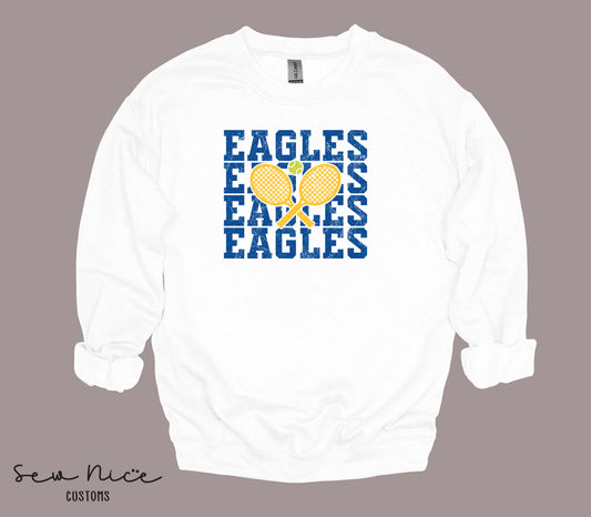 SP Eagles Stacked- Unisex Adult/Youth Crewneck Sweatshirt