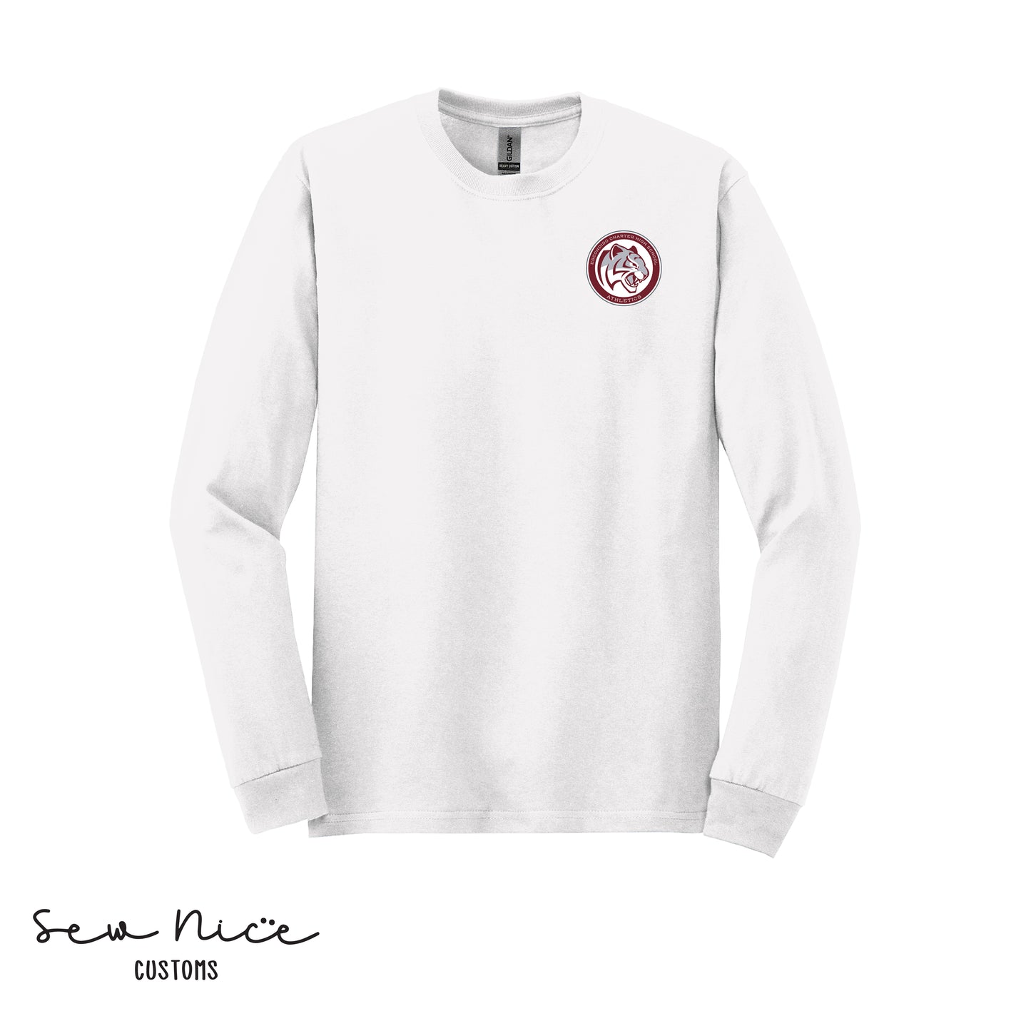 ECHS Athletics Logo- Unisex Adult/Youth Long Sleeve Shirt