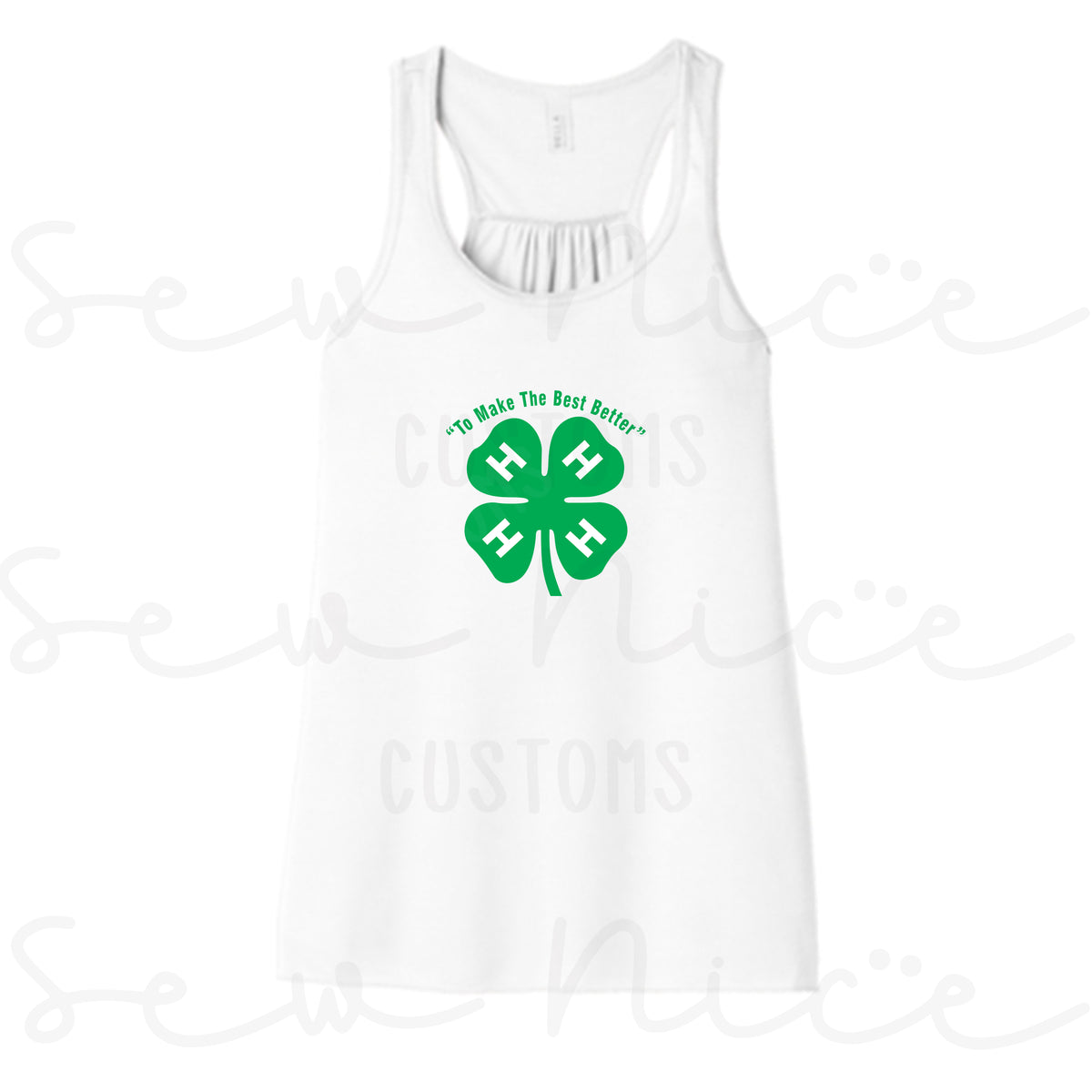 4H-To Make The Best Better- Ladies Tank Top