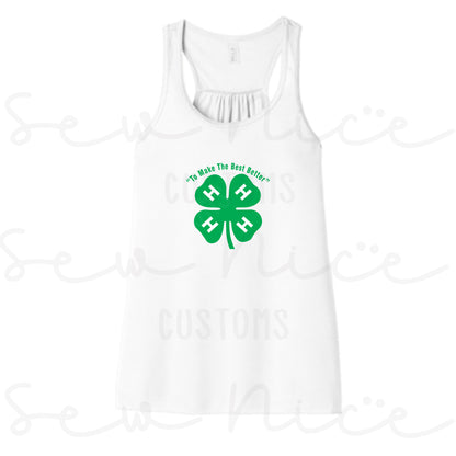 4H-To Make The Best Better- Ladies Tank Top