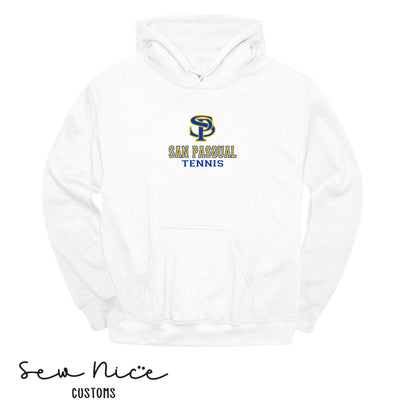 SP San Pasqual Tennis- Unisex Adult/Youth Hoodie
