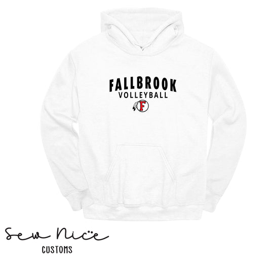 Fallbrook Arch Volleyball- Unisex Adult/Youth Hoodie