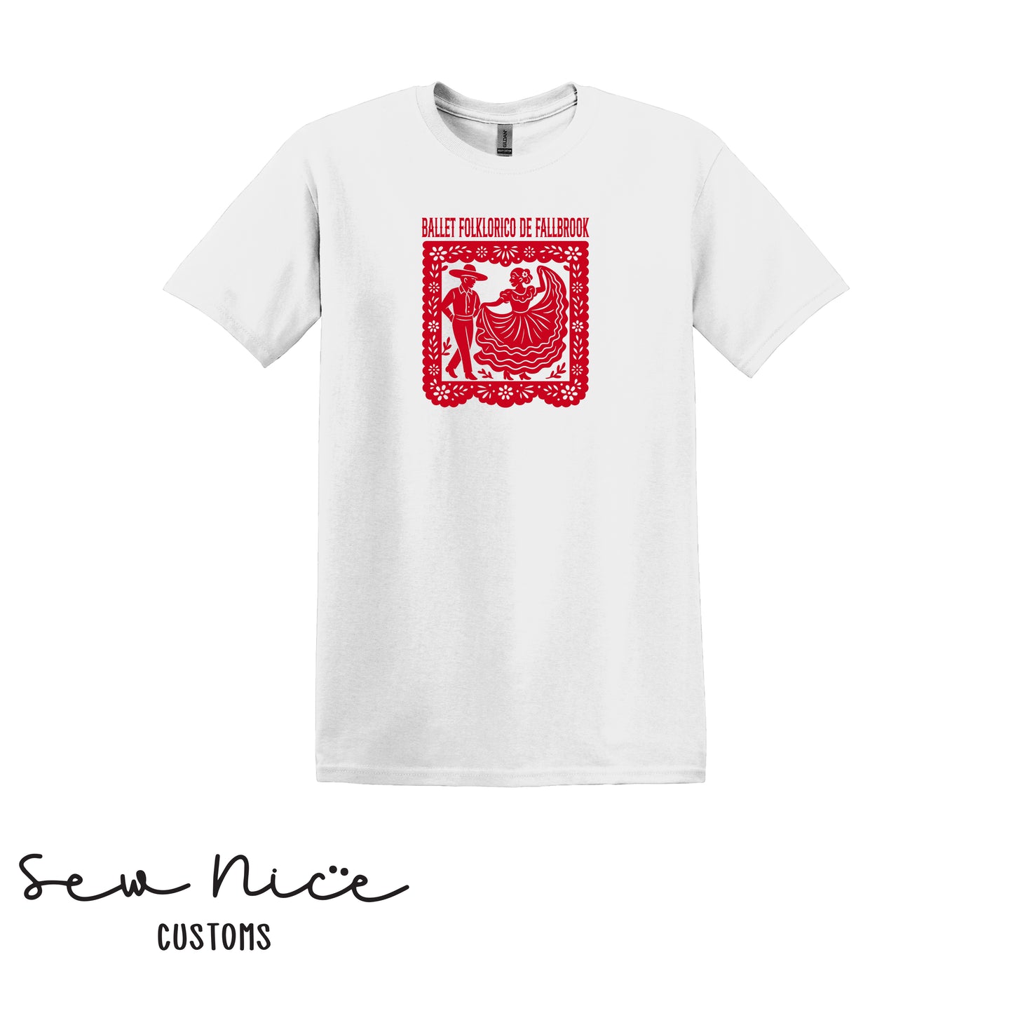 Ballet Folklorico- Papel Picado - Unisex Adult/Youth T-Shirt