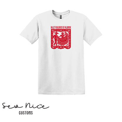 Ballet Folklorico- Papel Picado - Unisex Adult/Youth T-Shirt