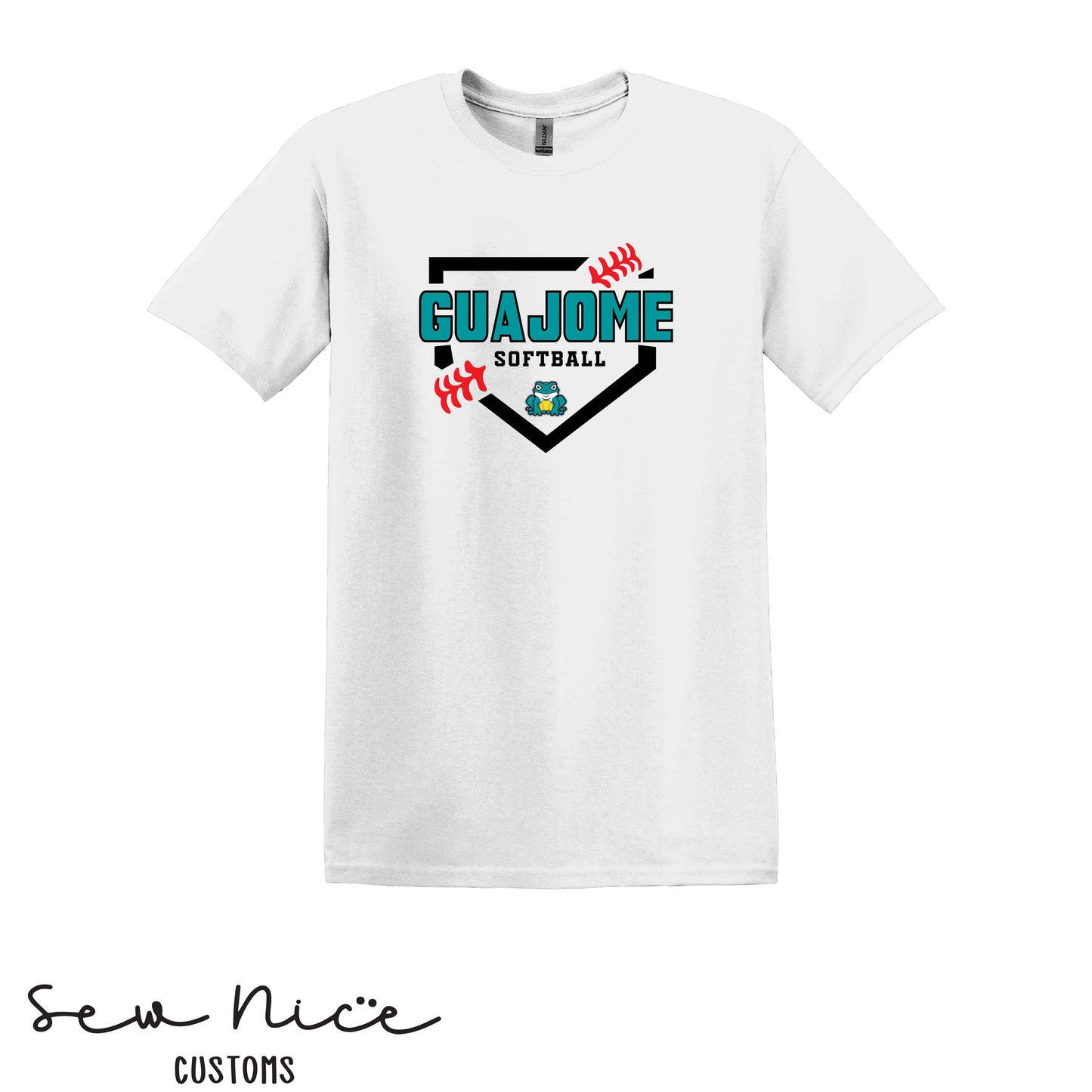 Guajome Softball Plate- Unisex Adult/Youth T-Shirt