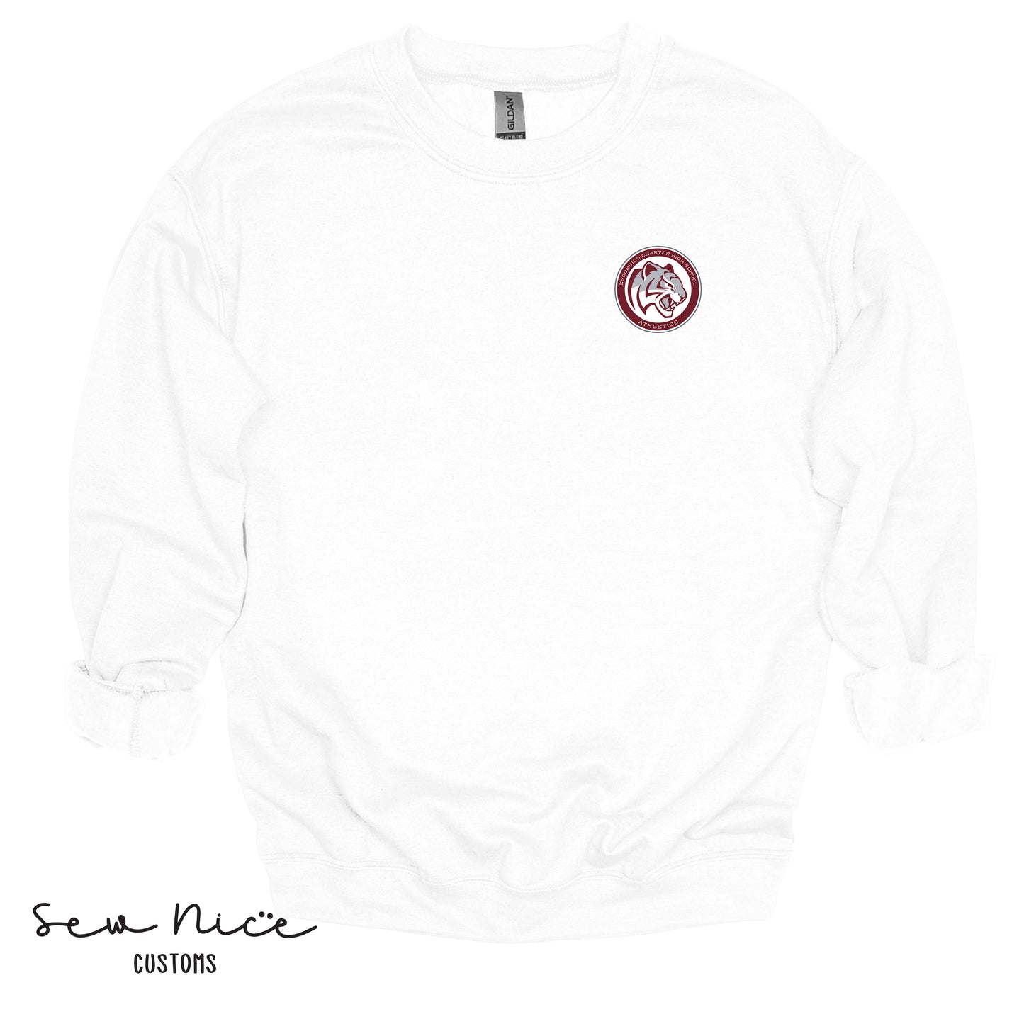 ECHS Athletics Logo- Unisex Adult/Youth Crewneck Sweatshirt