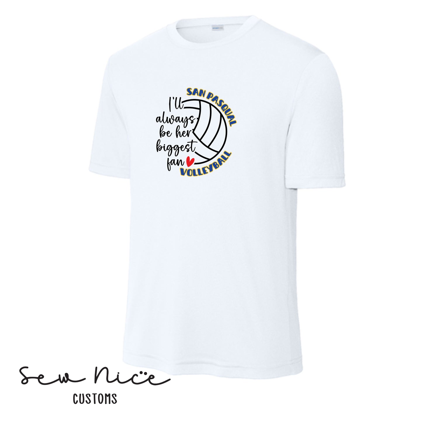 SP Volleyball Biggest Fan Adult/Youth Unisex Dri Fit Shirt