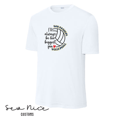 SP Volleyball Biggest Fan Adult/Youth Unisex Dri Fit Shirt