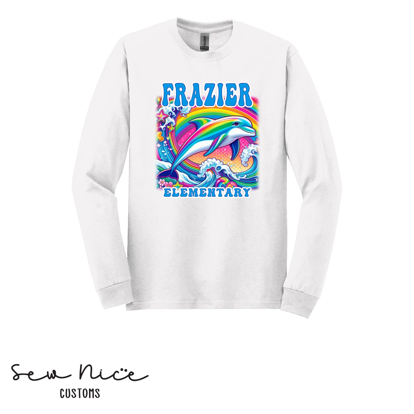 Frazier-LISA FRANK Design- Unisex Long Sleeve Shirt