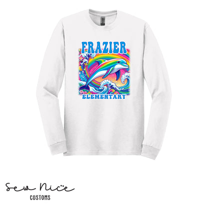 Frazier-LISA FRANK Design- Unisex Long Sleeve Shirt