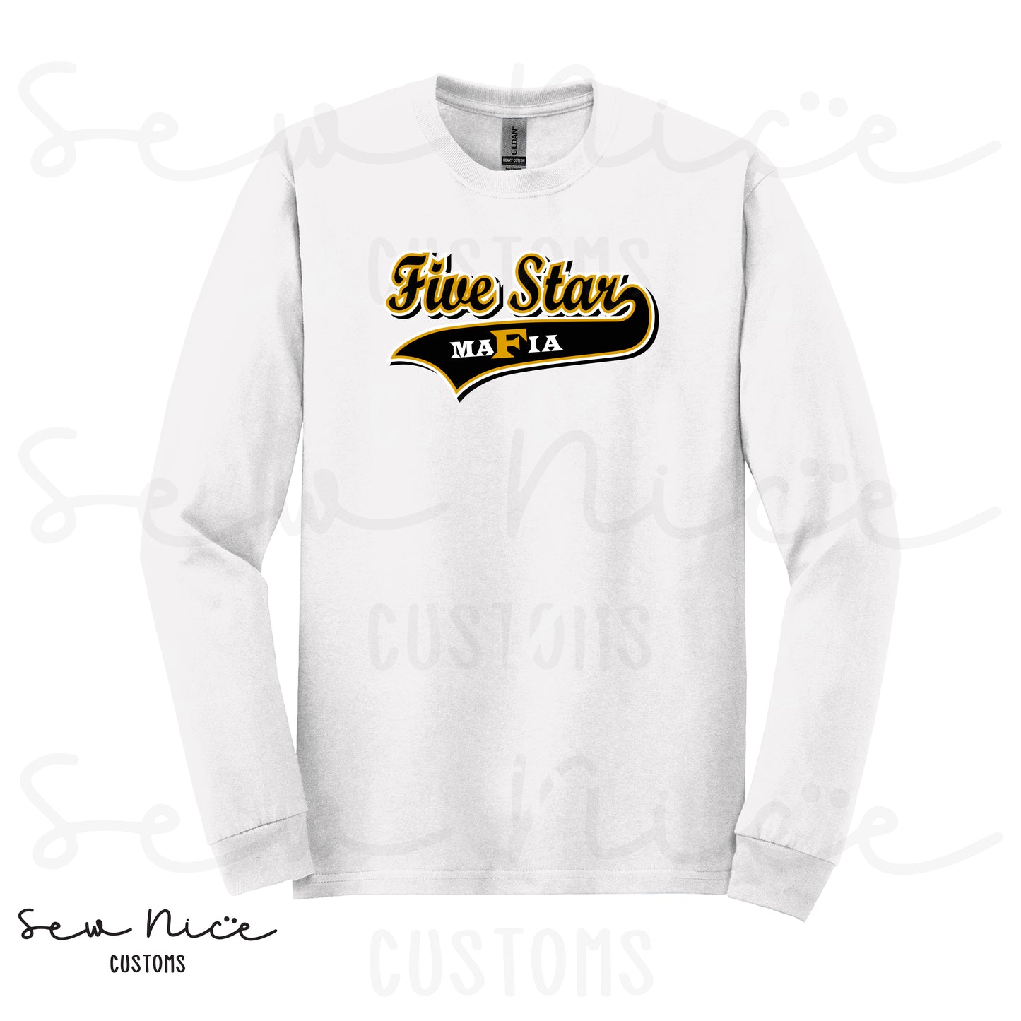 Five Star Baseball- Unisex Long Sleeve Shirt