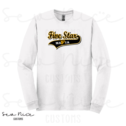 Five Star Baseball- Unisex Long Sleeve Shirt