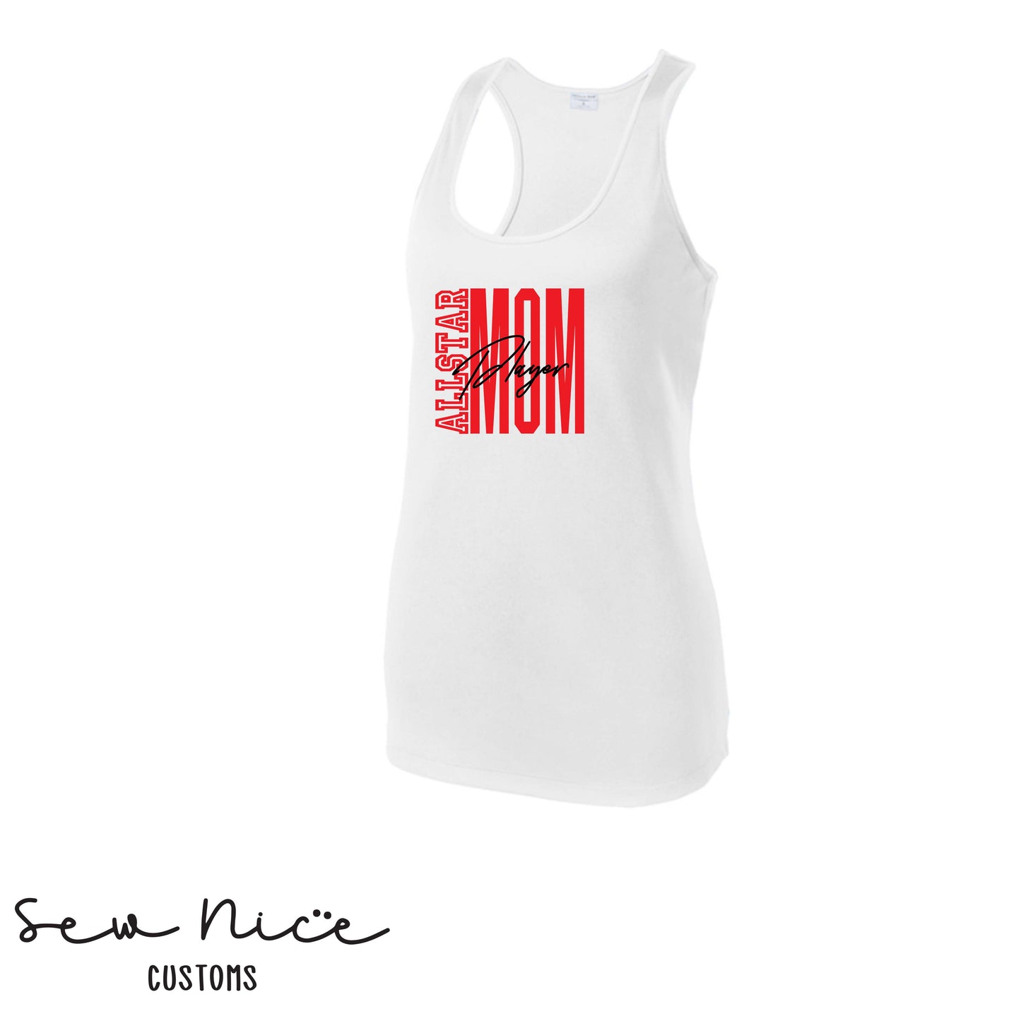 FYB All Star Mom- Ladies Dri Fit Tank Top