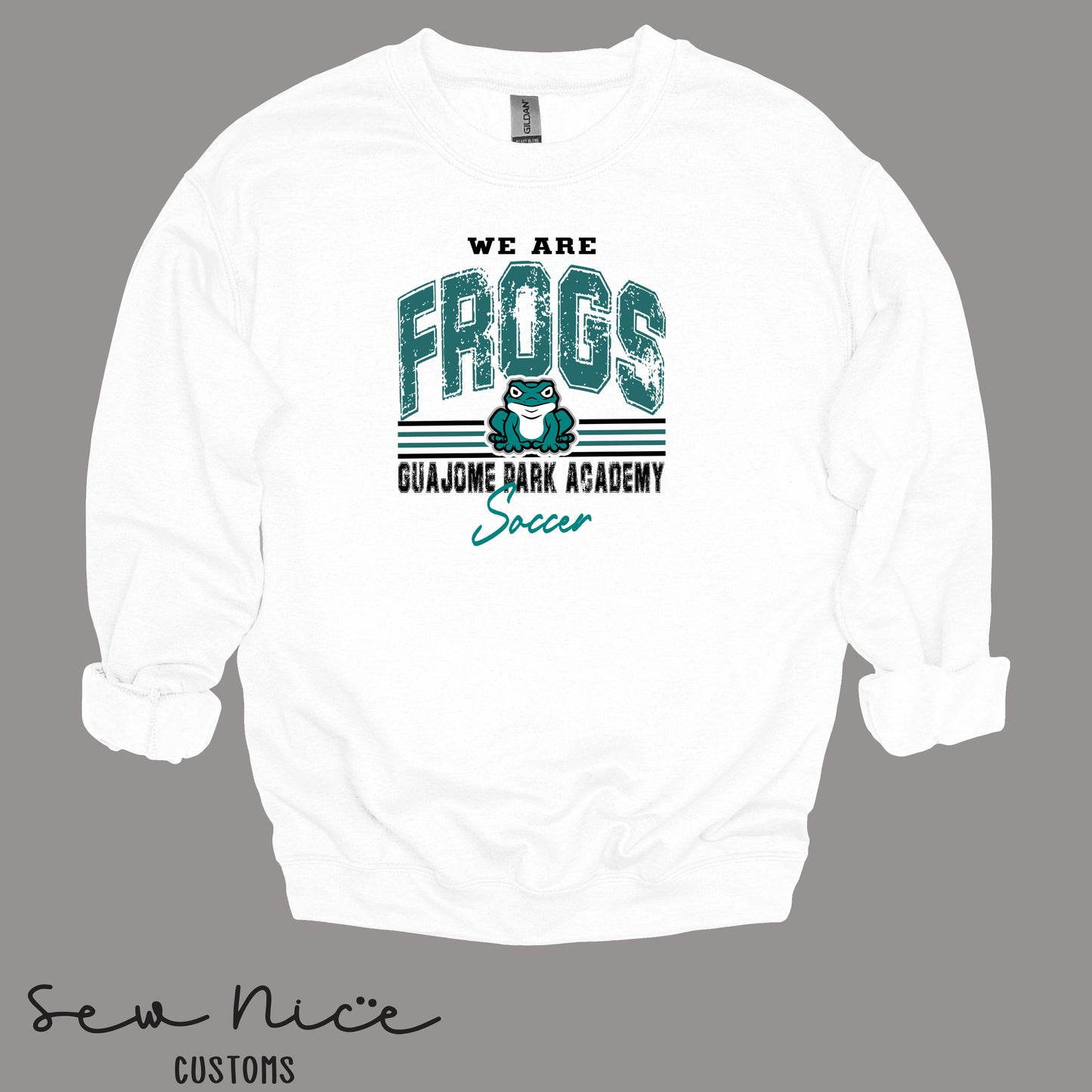 Guajome- Vintage- Soccer-Unisex Adult/Youth Crewneck