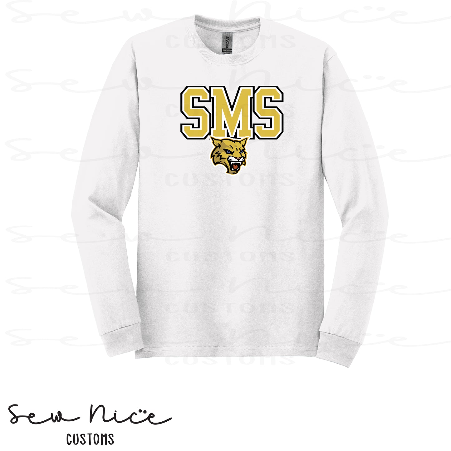 SMS Custom-Sport-Unisex Adult/Youth Long Sleeve Shirt