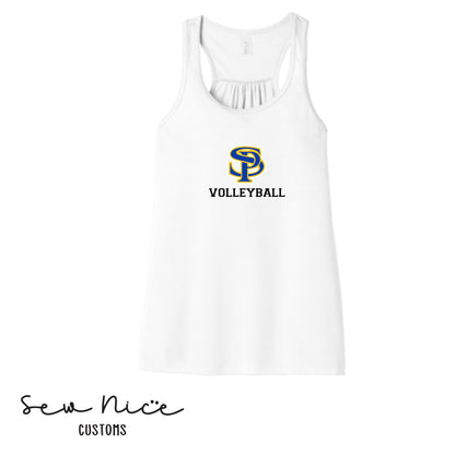 SP Volleyball Ladies Bella Canvas Flowy Tank Top