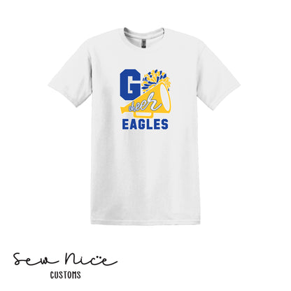 GO CHEER Eagles- Unisex Adult/Youth T-Shirt