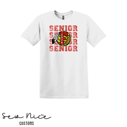 FHS Water Polo Stacked SENIOR 2026- Unisex Adult/Youth T-Shirt