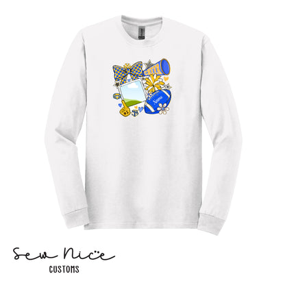 Custom SP Cheer Pic- Unisex Adult/Youth Long Sleeve Shirt
