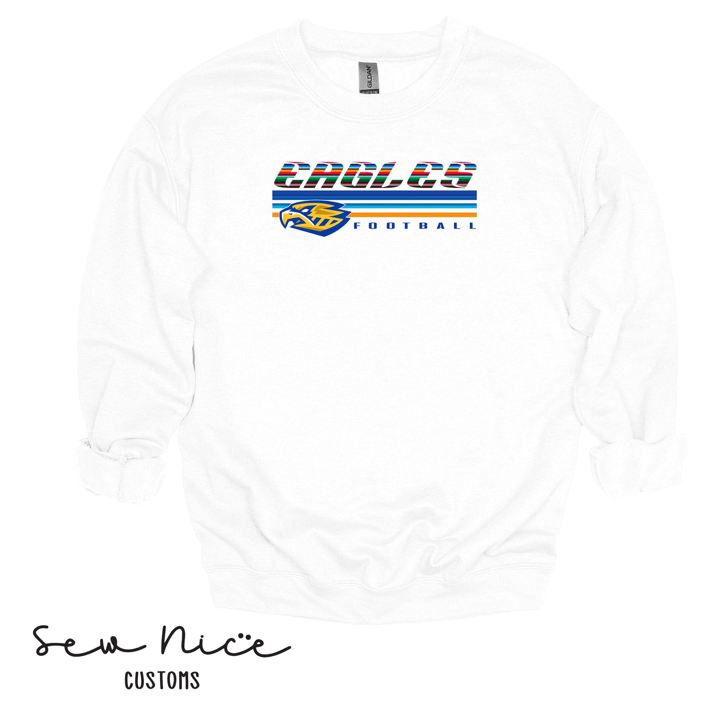 SP Serape Eagles Crewneck Sweatshirt