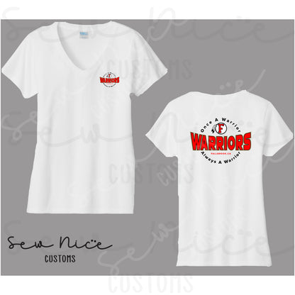 Circle Warriors- Ladies V-Neck