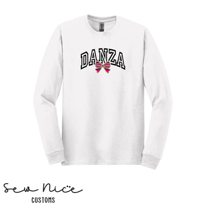 Danza Bow- Unisex Adult/Youth Long Sleeve Shirt