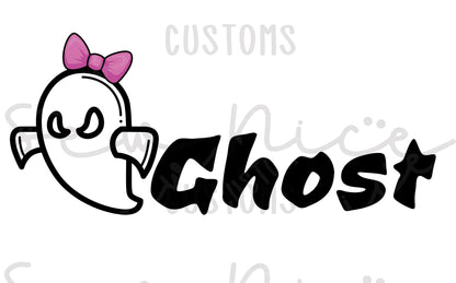 2026 Embroidered Ghost Softball (Choose Garment)