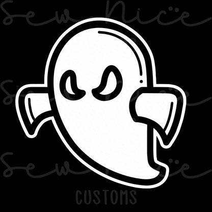 Ghost Softball - Headband (Choose your ghost)