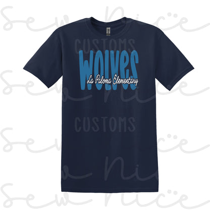 School Mascot Same Color Shirt