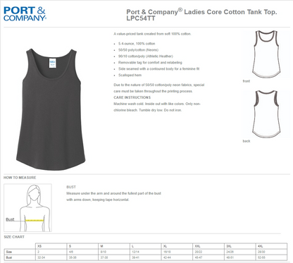 FALLBROOK- Women's Tank Top -FHS Baseball