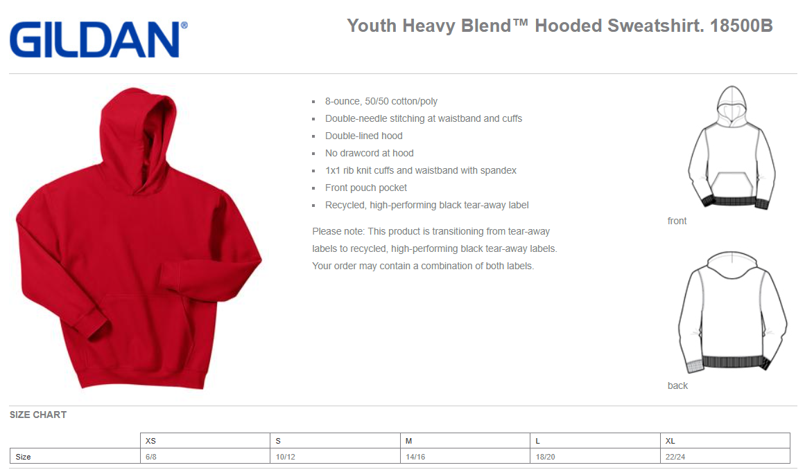 YOUTH FHS Logos Hoodies