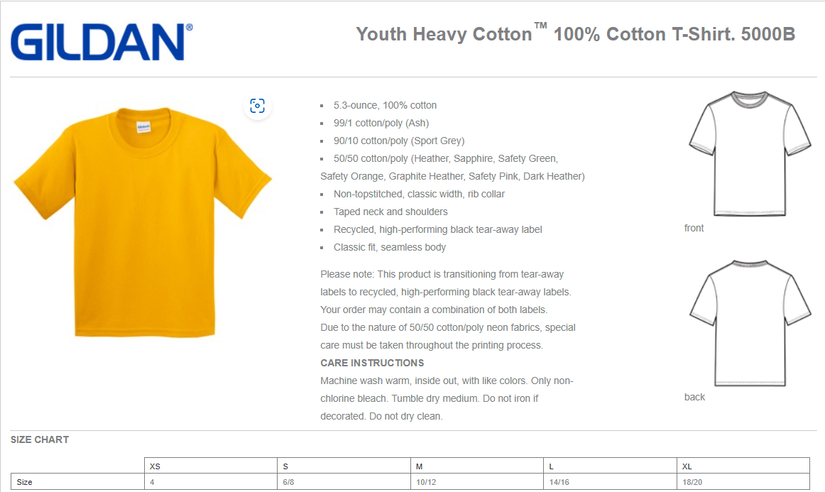 YOUTH FHS Logos Shirt