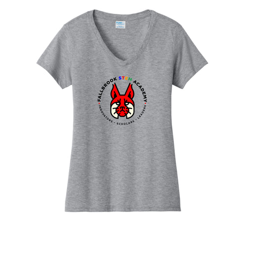 STEM- Original Logo- Ladies V-Neck Shirt