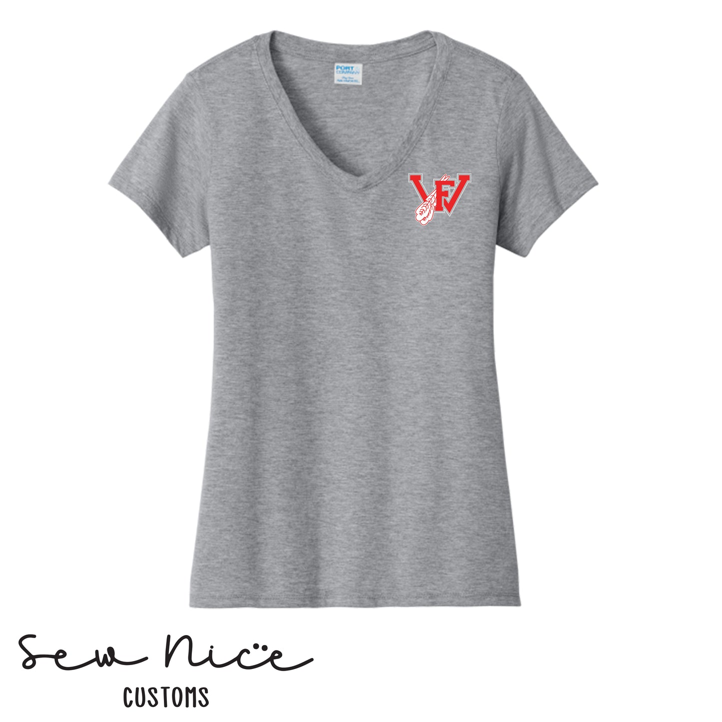 FW Logo-Women's V-Neck Shirt